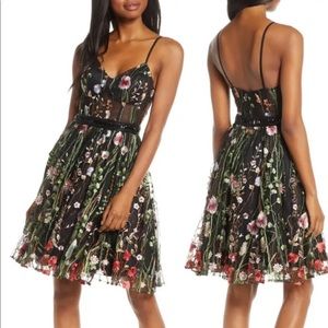 Mac Duggal floral dress size 6